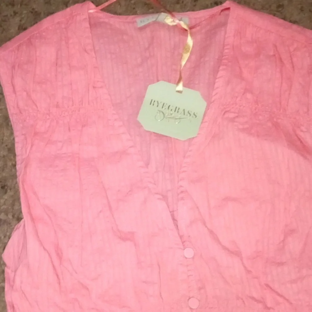 Ryegrass women's sleeveless blouse - Picture 5 of 6